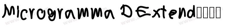 Microgramma D Extend字体转换 Microgramma D Extend字体转换